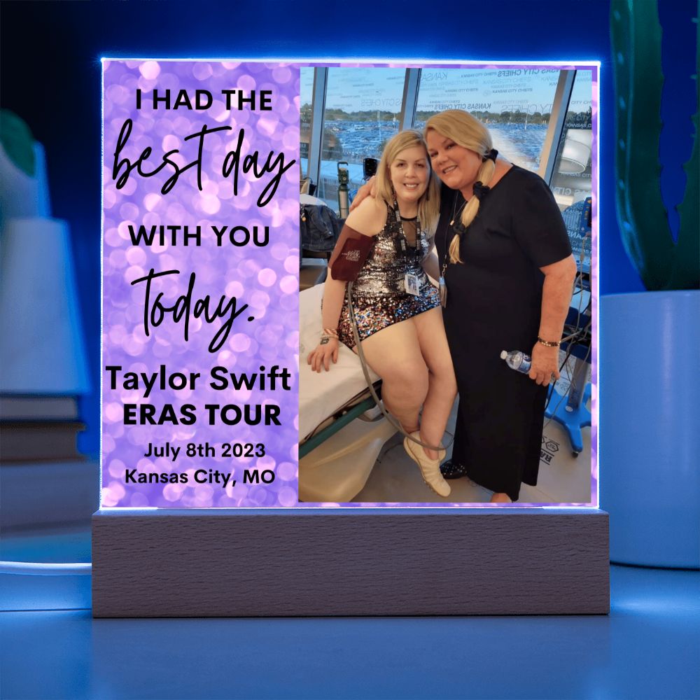 ERAS Tour Plaque