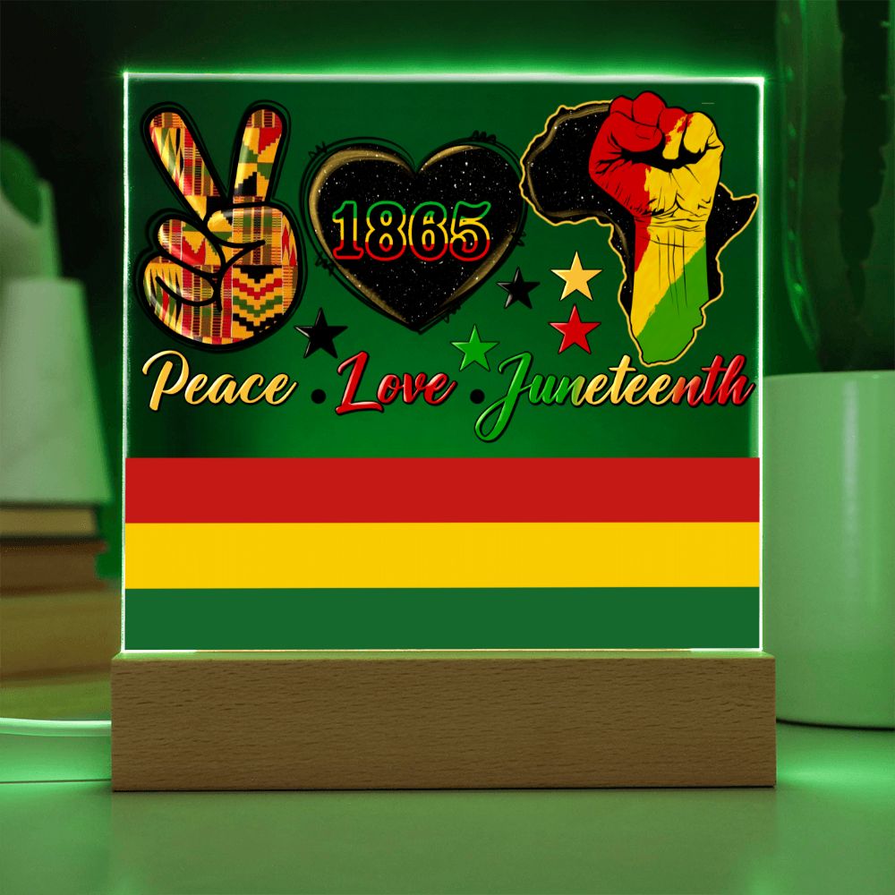 Peace Love Junetheenth