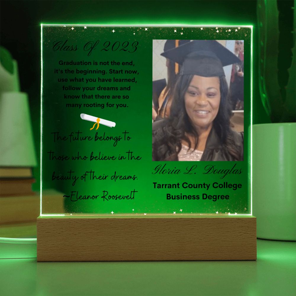 Douglas Graduation Plaque