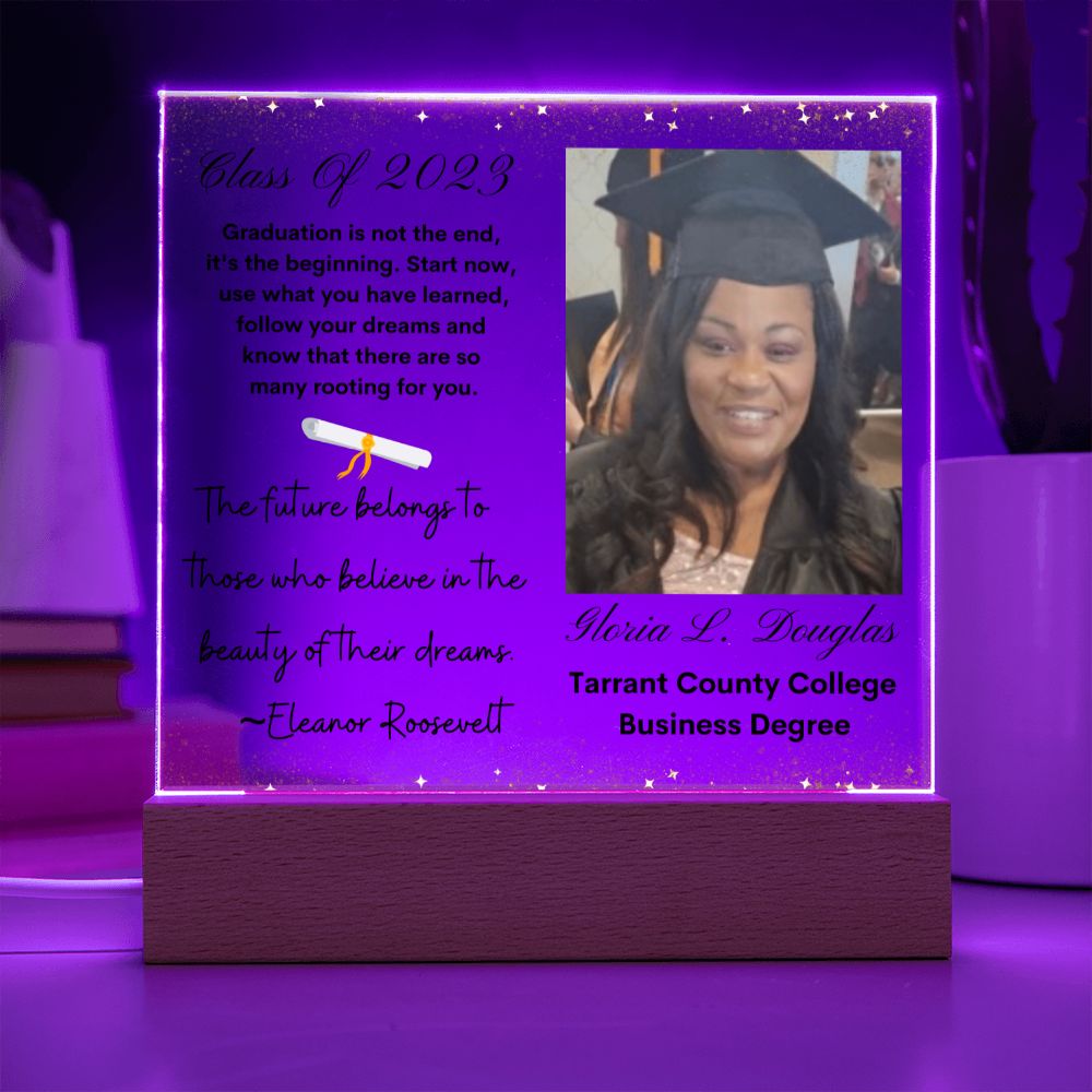 Douglas Graduation Plaque