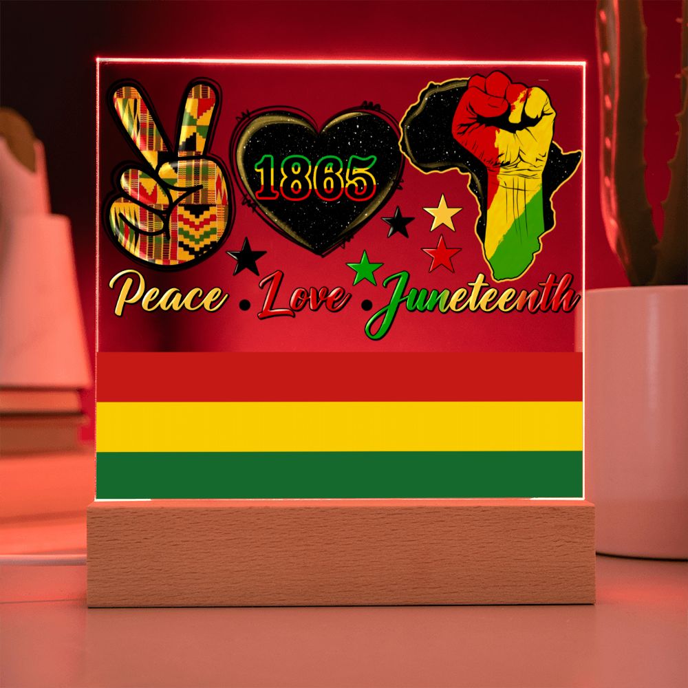 Peace Love Junetheenth