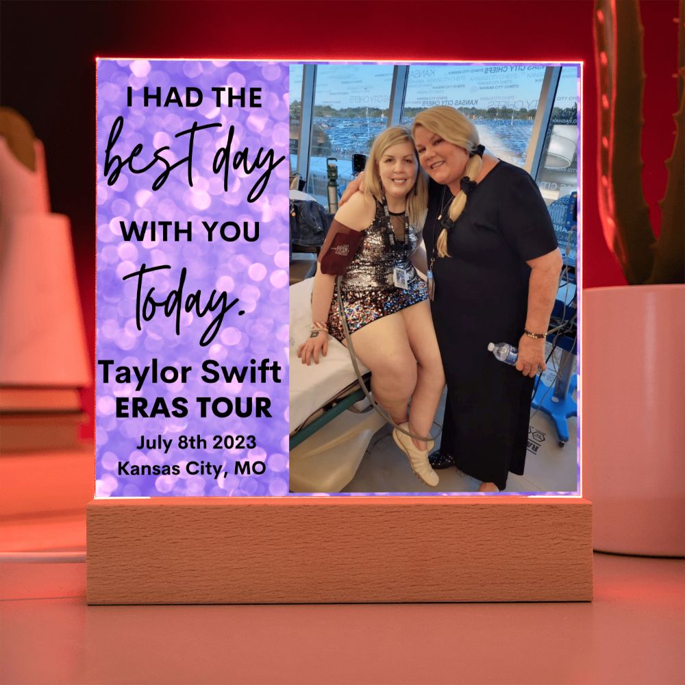 ERAS Tour Plaque