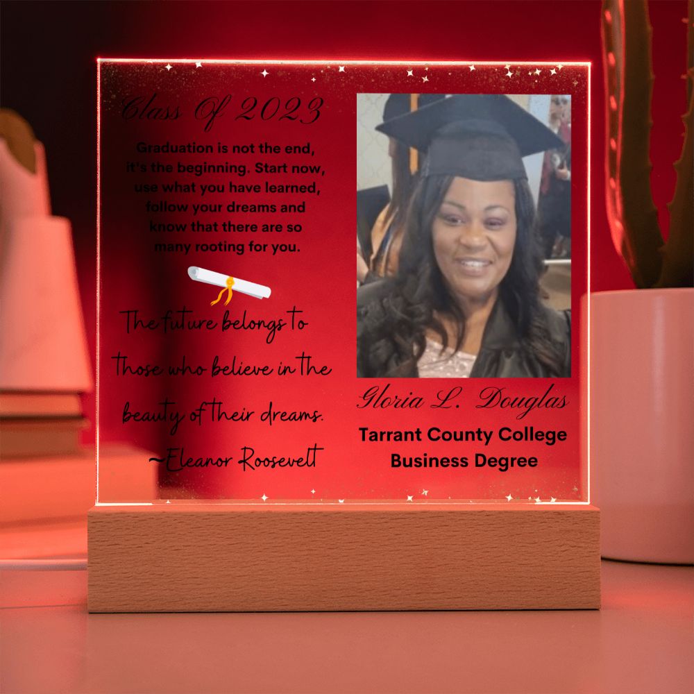 Douglas Graduation Plaque