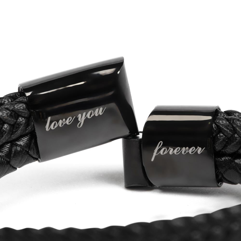 Dad Gift, Love You Forever Bracelet