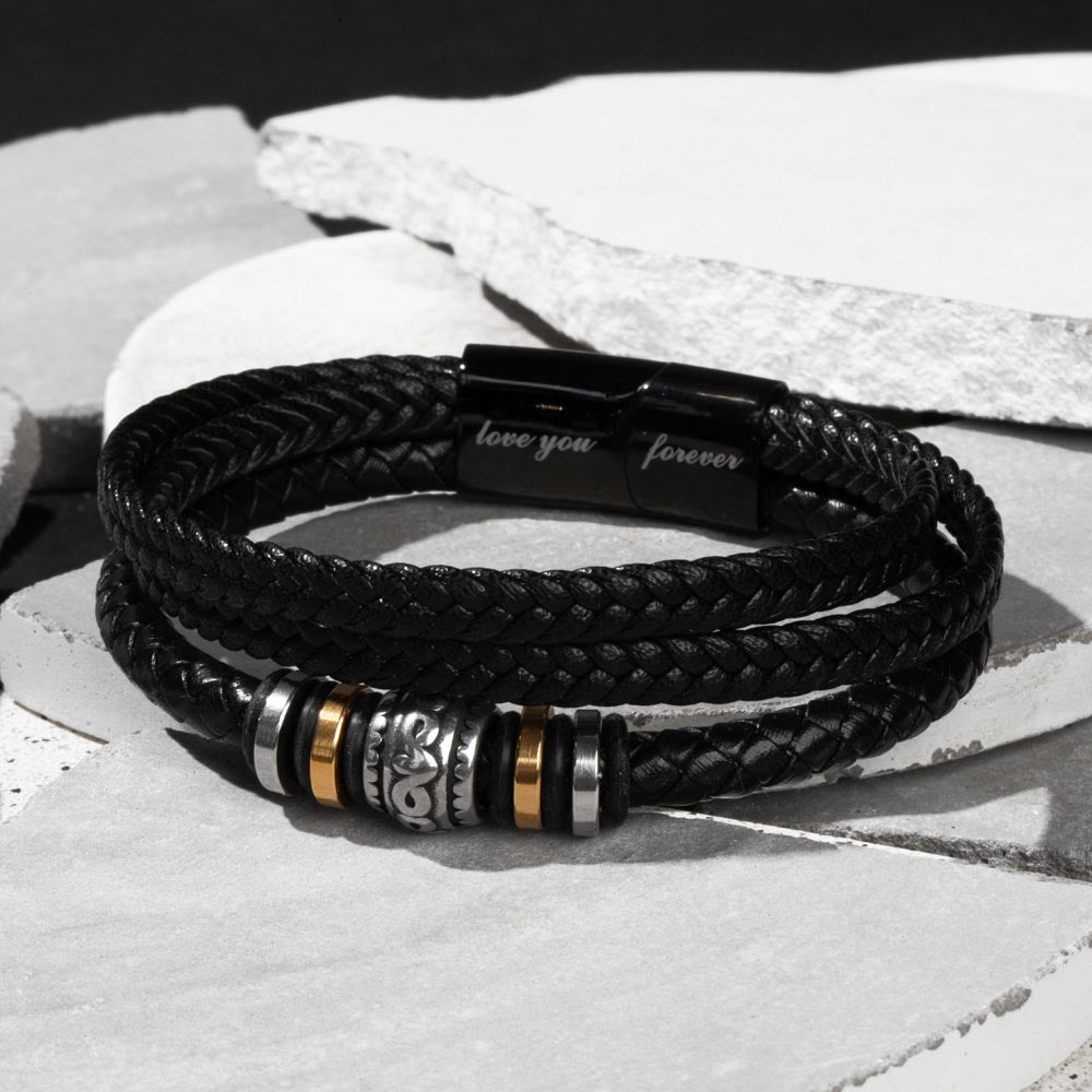 Dad Gift, Love You Forever Bracelet