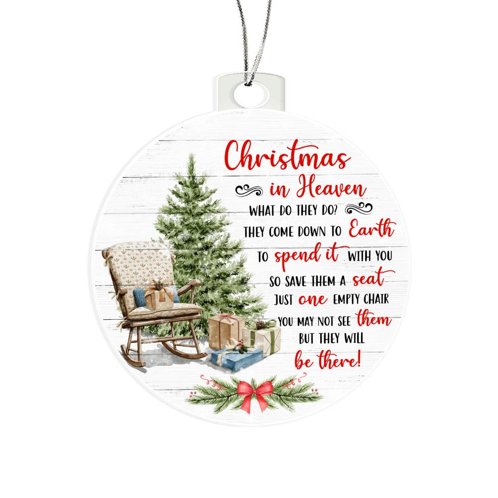 Christmas in Heaven Ornament