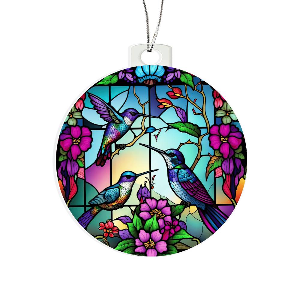 Hummingbirds Ornament
