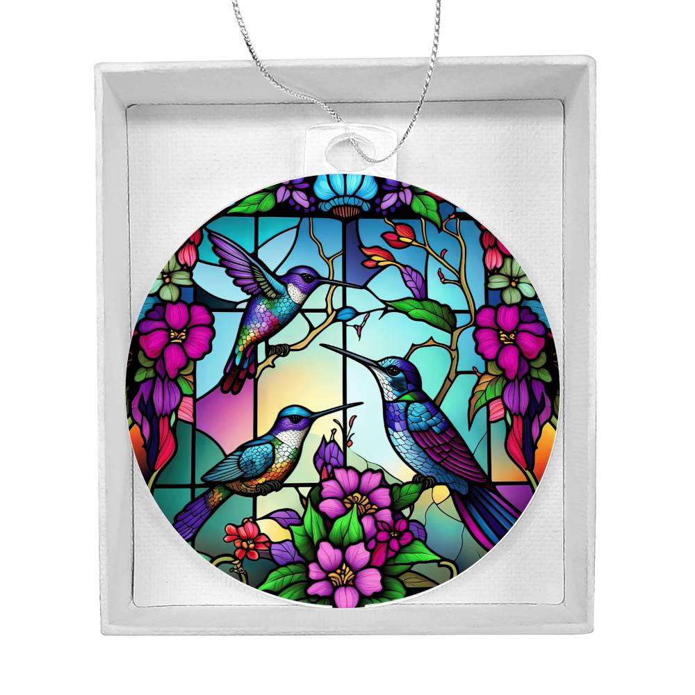 Hummingbirds Ornament