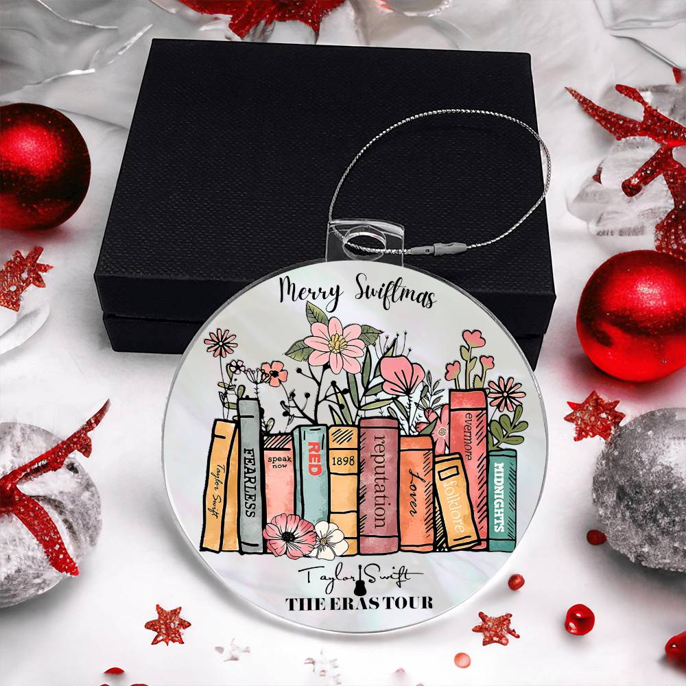 Merry Swiftmas ERAS TOUR Ornament
