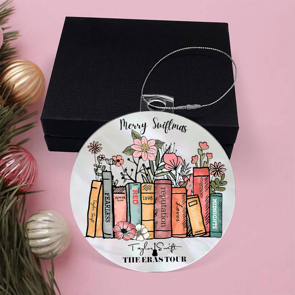 Merry Swiftmas ERAS TOUR Ornament