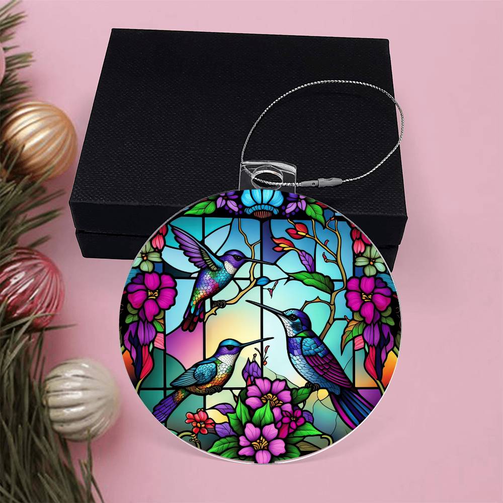 Hummingbirds Ornament