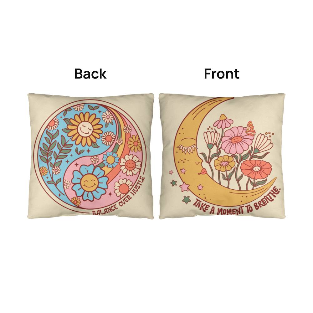 Boho Throw Pillow 5 Sizes