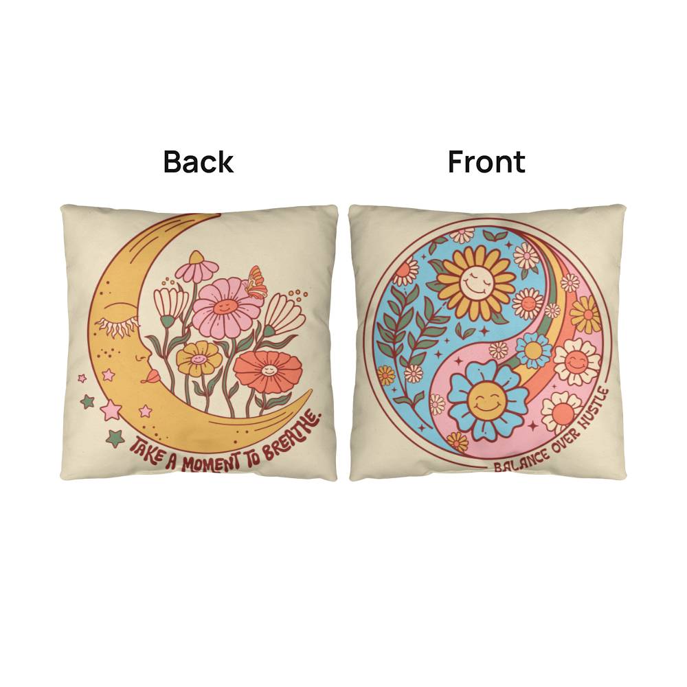 Boho Throw Pillow in 5 Sizes
