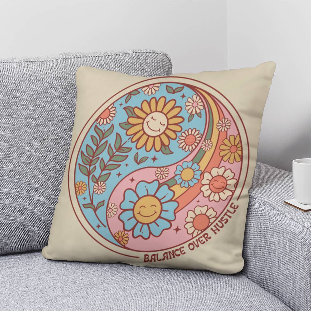Boho Throw Pillow in 5 Sizes