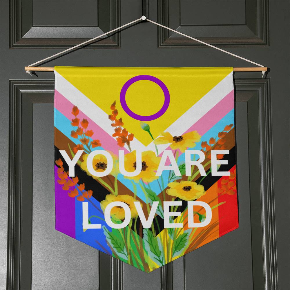 FRIDE Flag You Are Loved Wall Pennant
