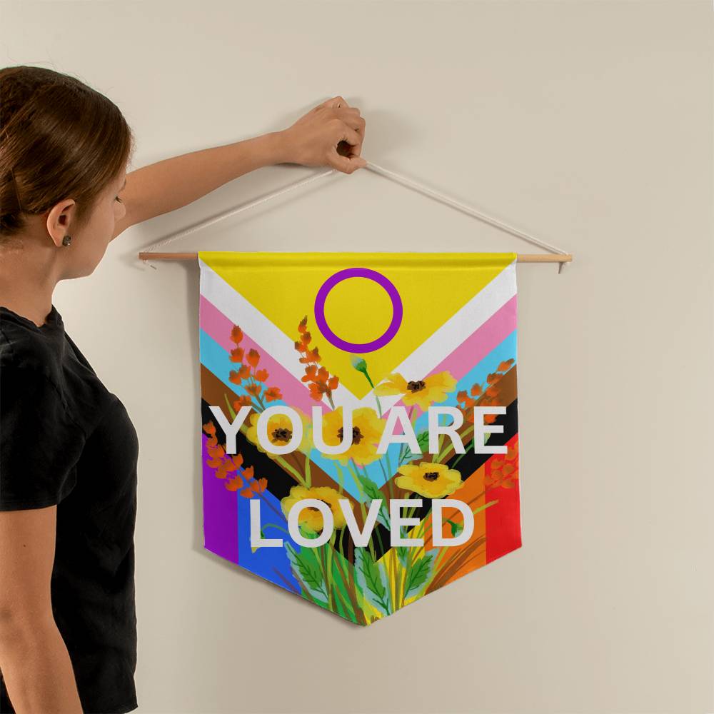 FRIDE Flag You Are Loved Wall Pennant