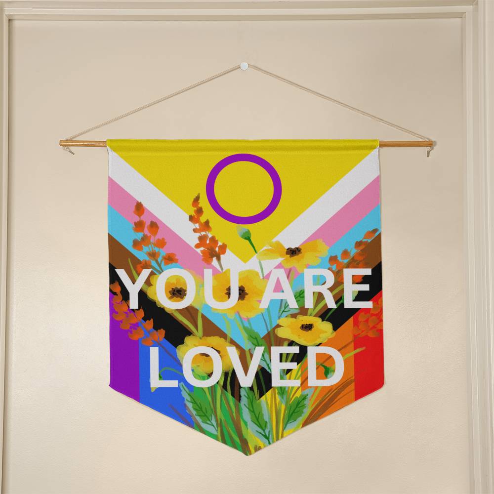 FRIDE Flag You Are Loved Wall Pennant