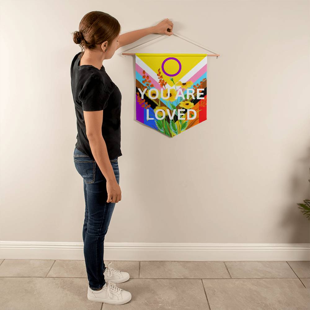 FRIDE Flag You Are Loved Wall Pennant