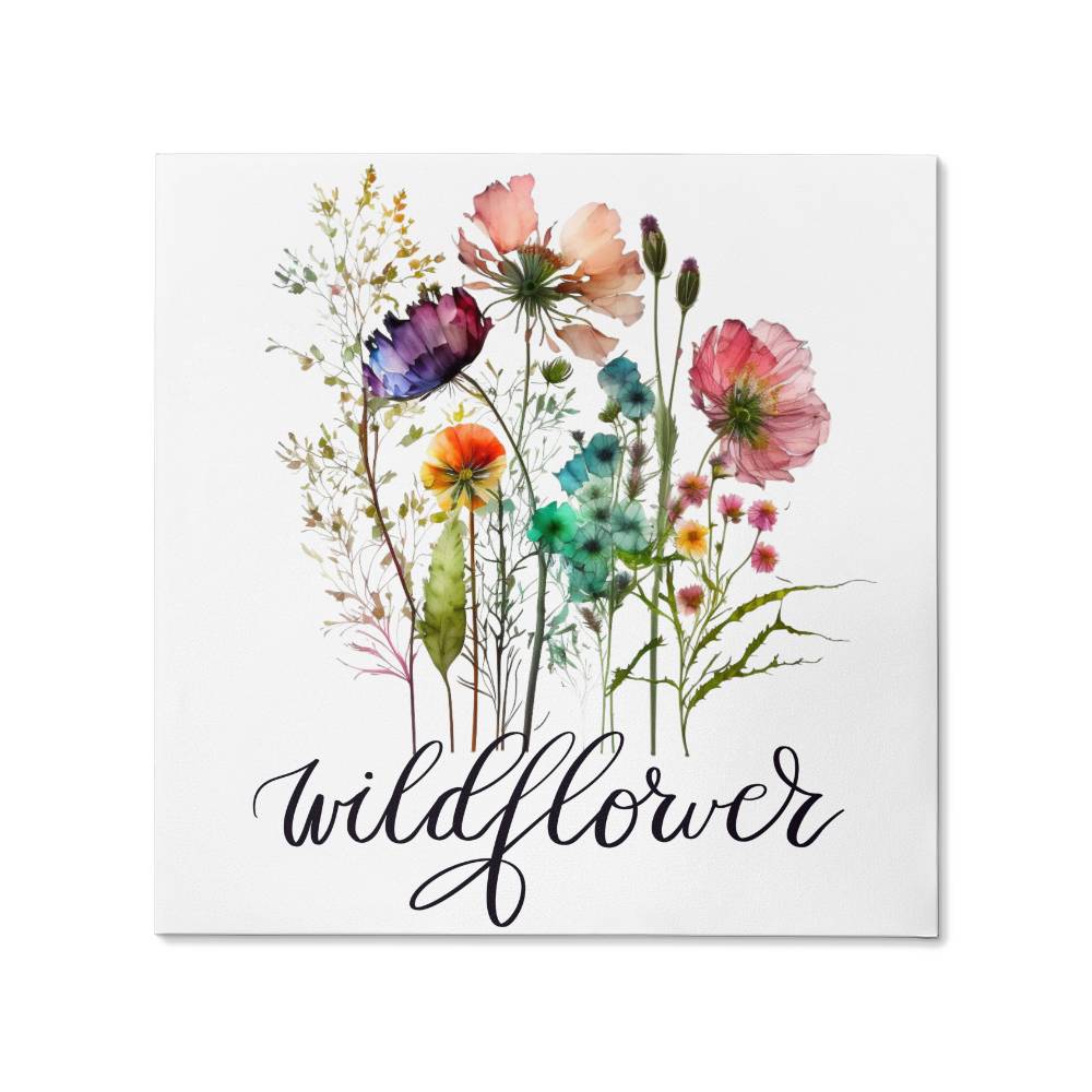 Wildflower Gallery Wrapped Canvas Wall Decor