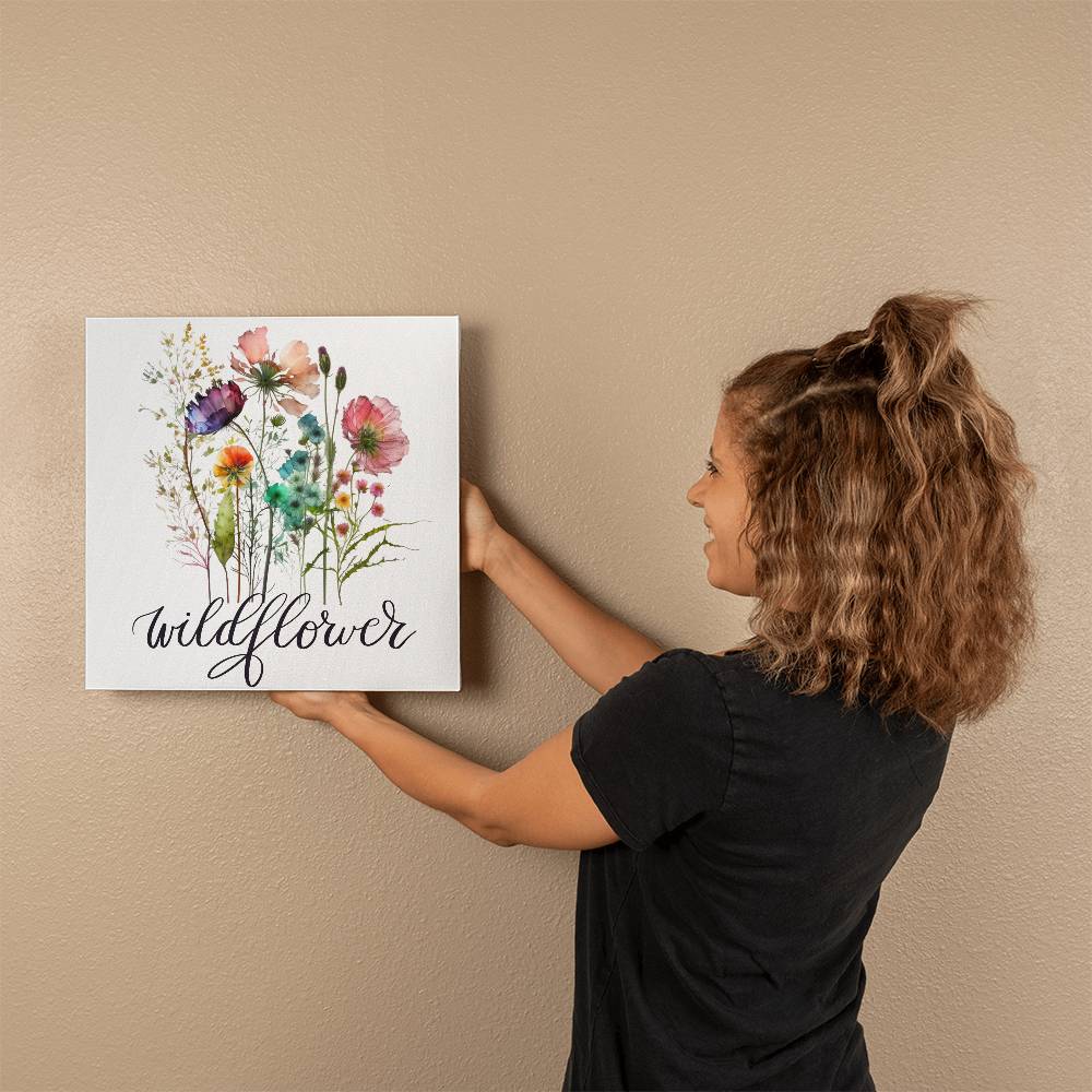 Wildflower Gallery Wrapped Canvas Wall Decor