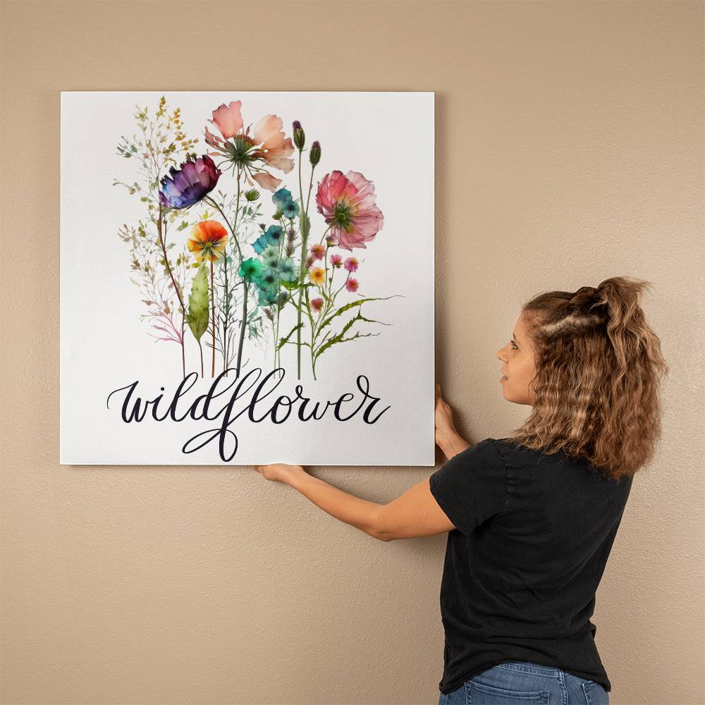 Wildflower Gallery Wrapped Canvas Wall Decor
