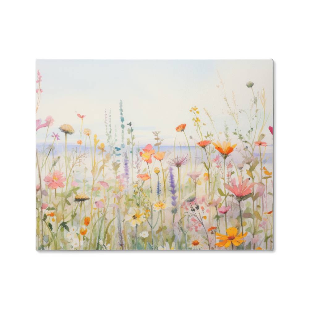 Wildflower Beach Gallery Wrapped Canvas