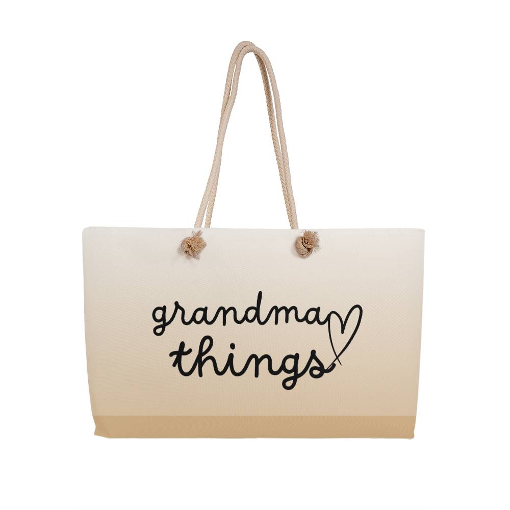Grandma Things Weekender Tote Bag