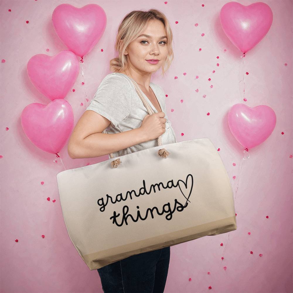 Grandma Things Weekender Tote Bag