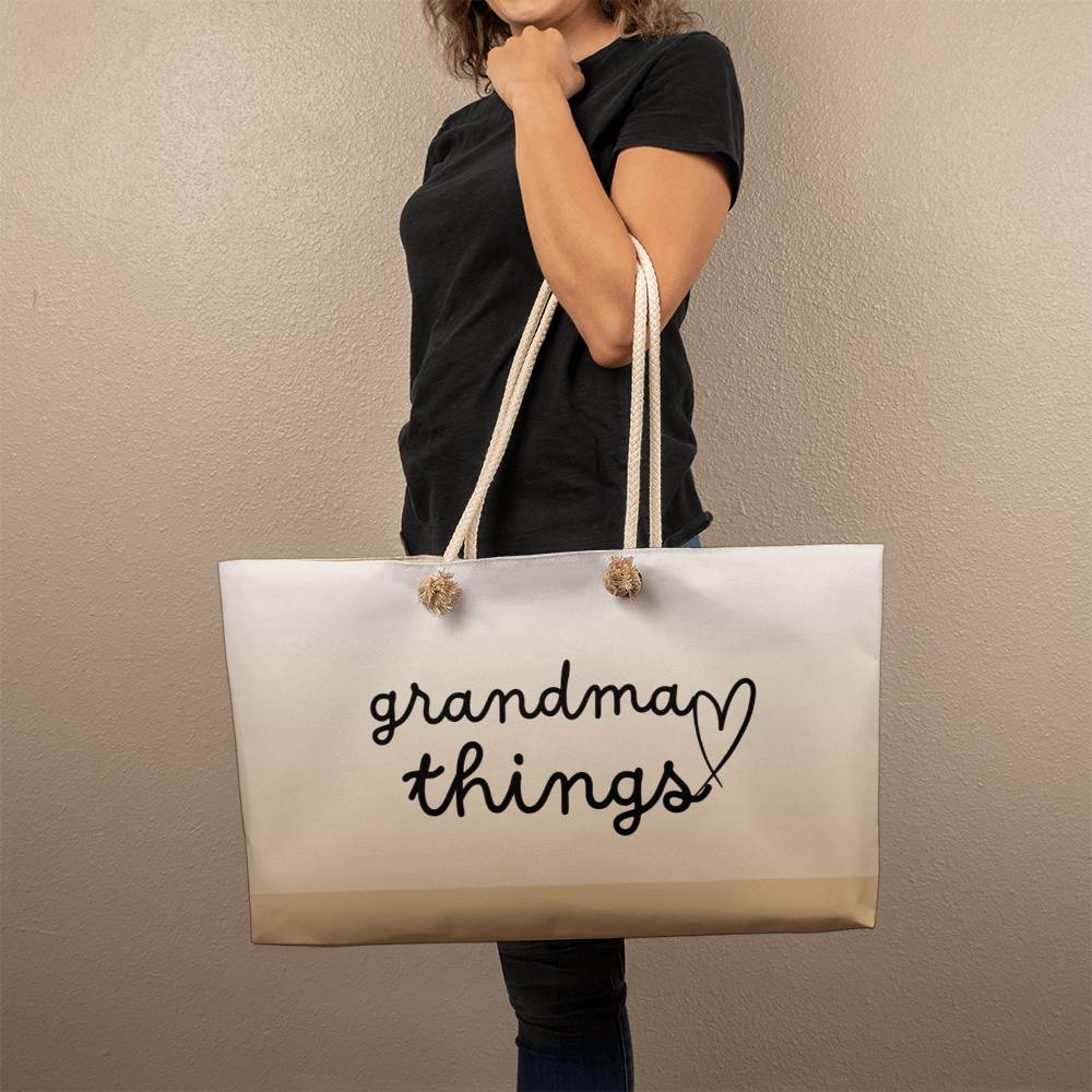 Grandma Things Weekender Tote Bag