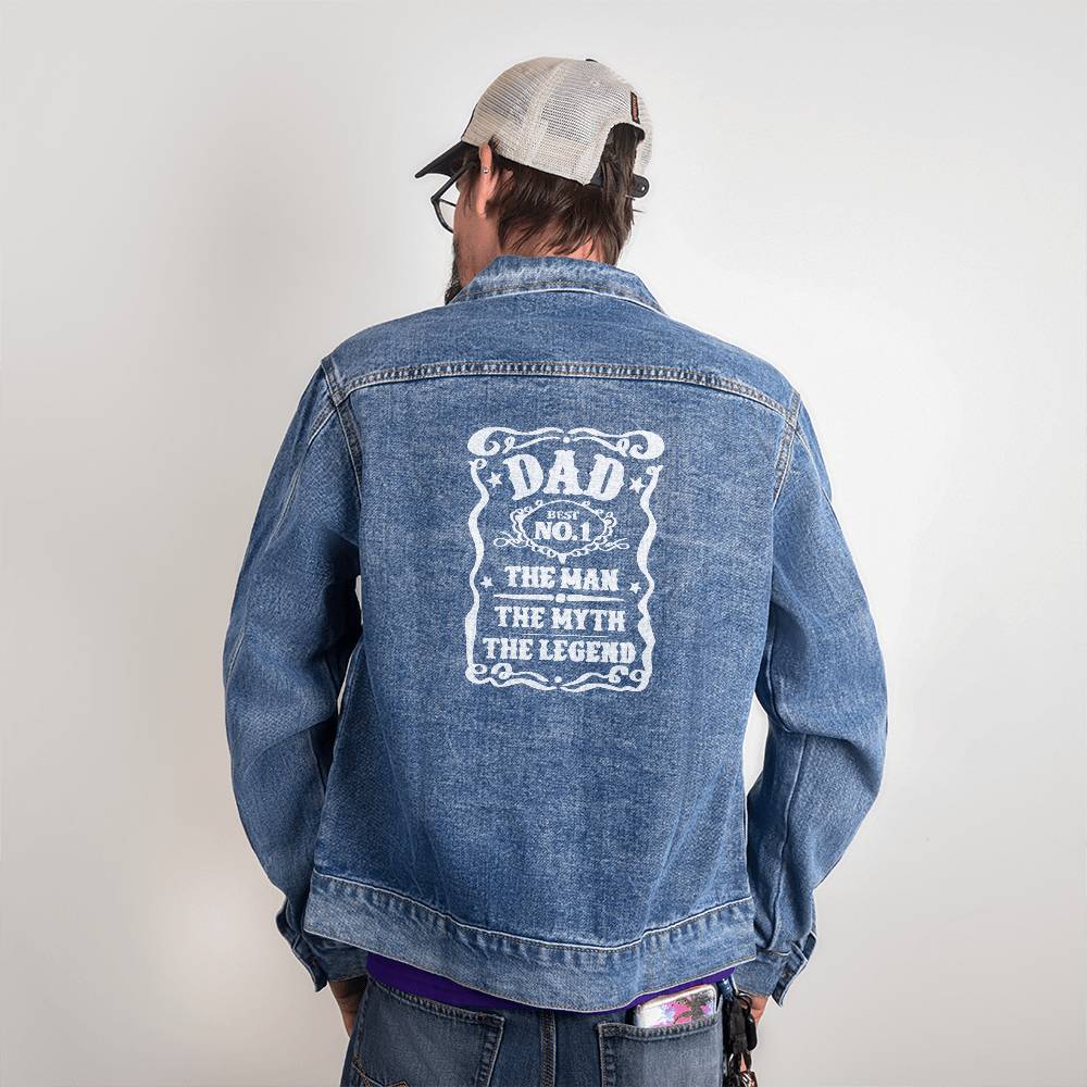 Dad Men's DTG Denim Jacket