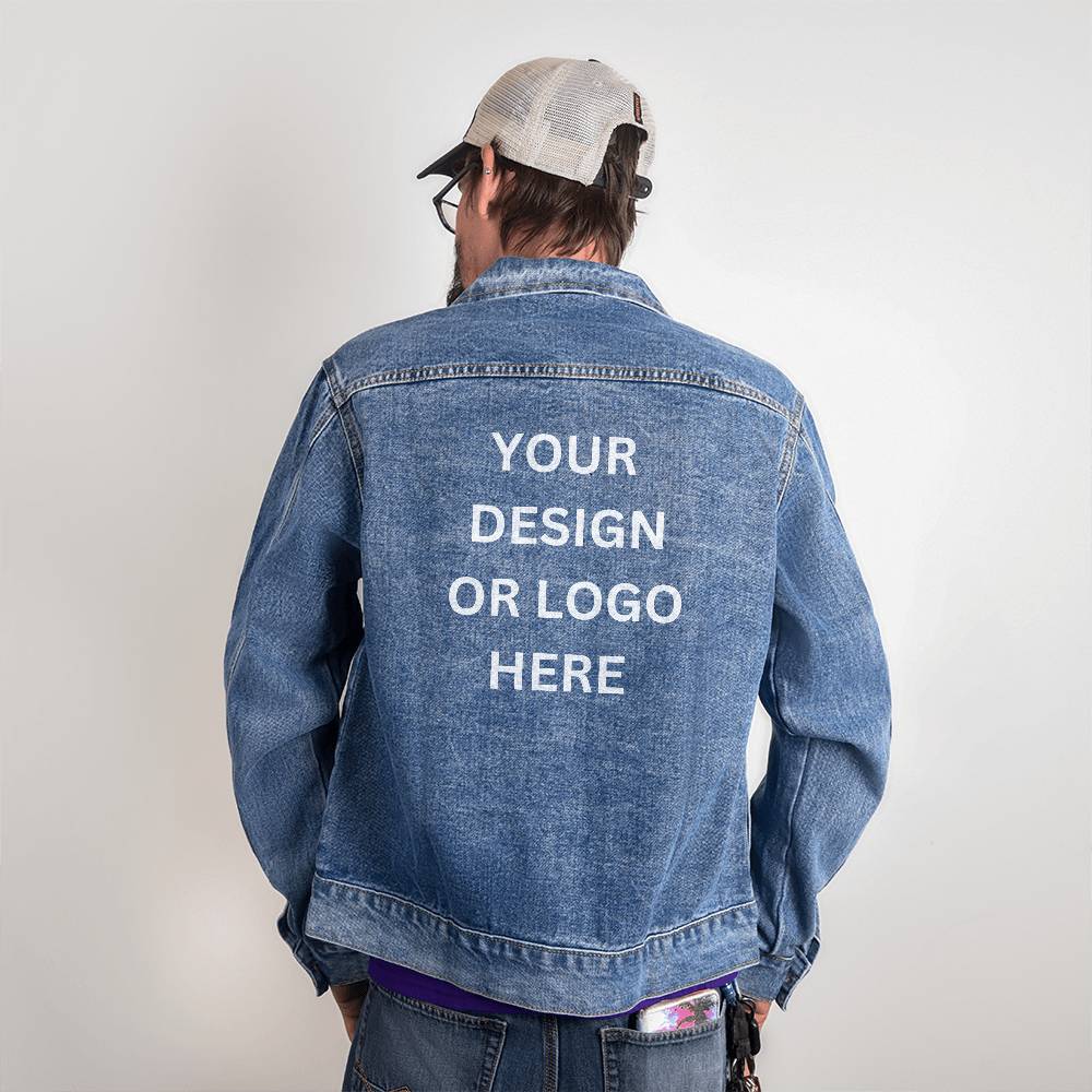 Custom Men's DTG Denim Jacket