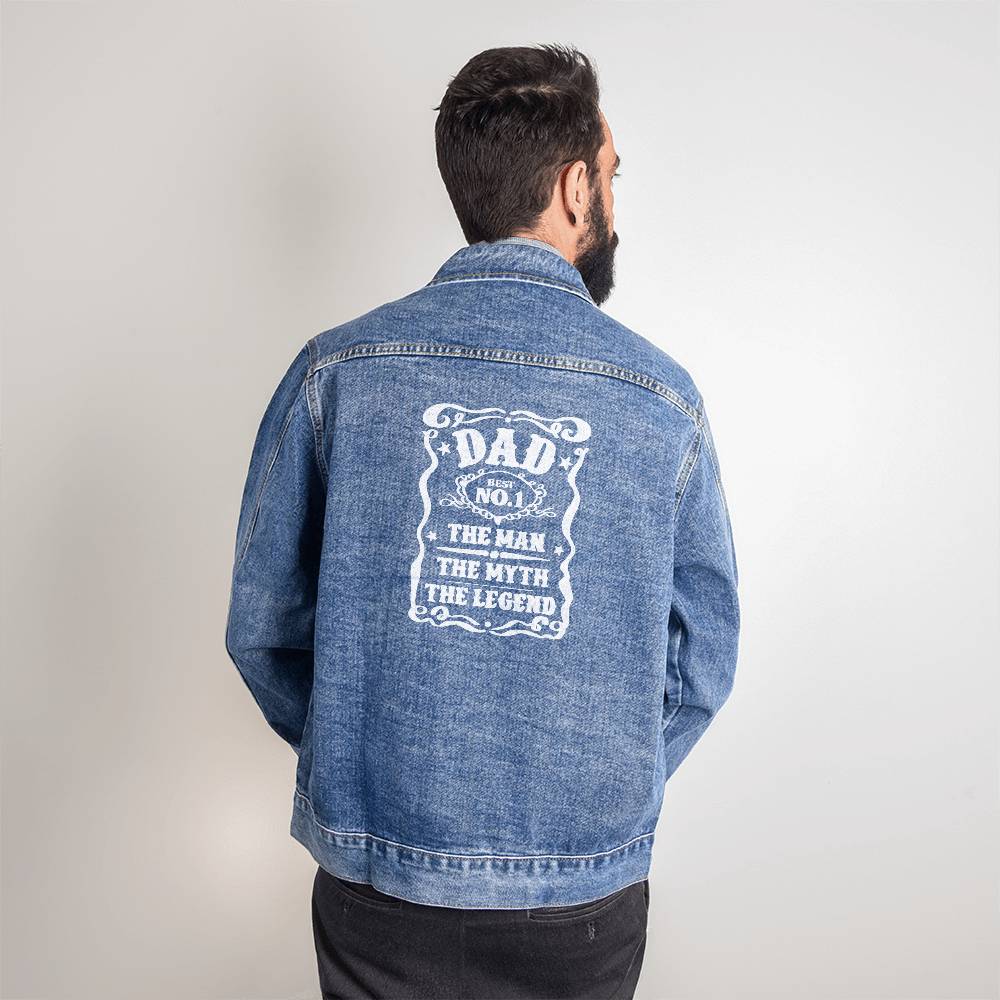 Dad Men's DTG Denim Jacket