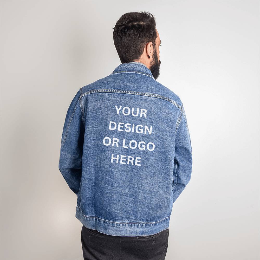 Custom Men's DTG Denim Jacket