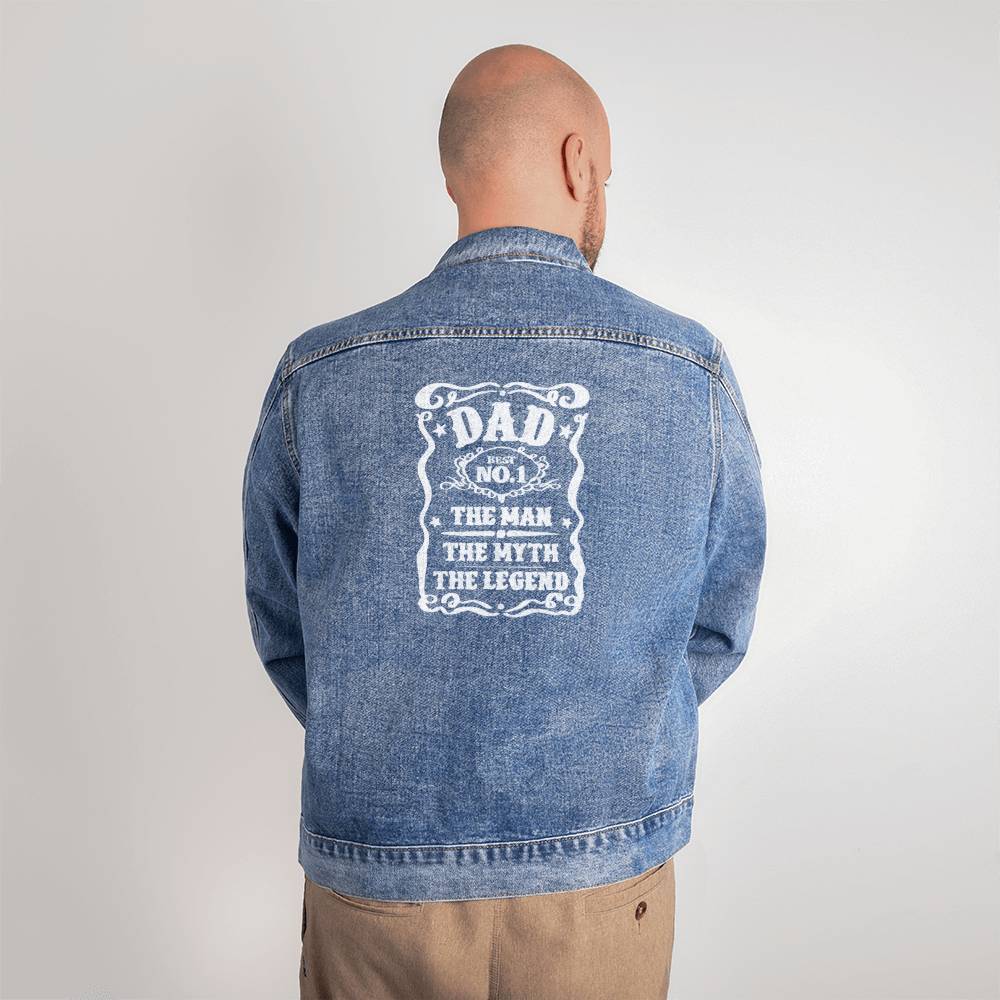 Dad Men's DTG Denim Jacket