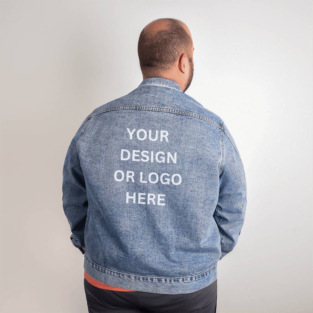 Custom Men's DTG Denim Jacket