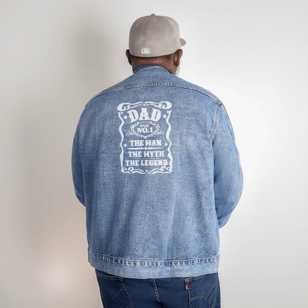 Dad Men's DTG Denim Jacket