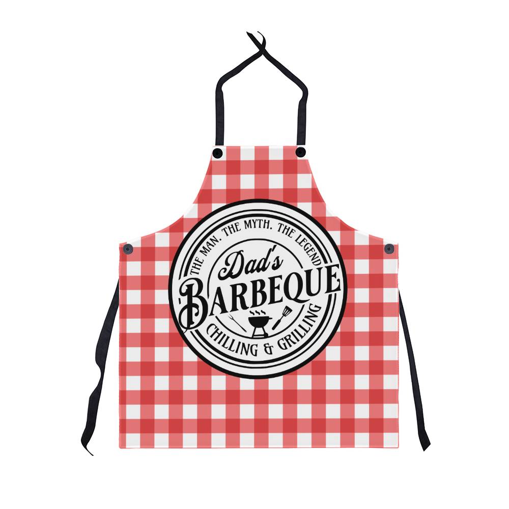 DAD'S The Man The Myth The Legend Chilling & Grilling BBQ Apron
