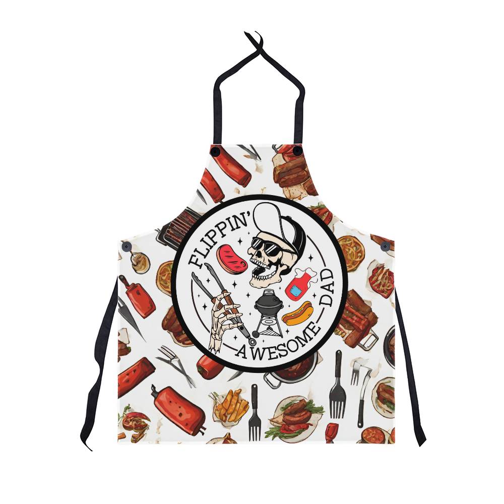 Flipping Awesome Dad Apron