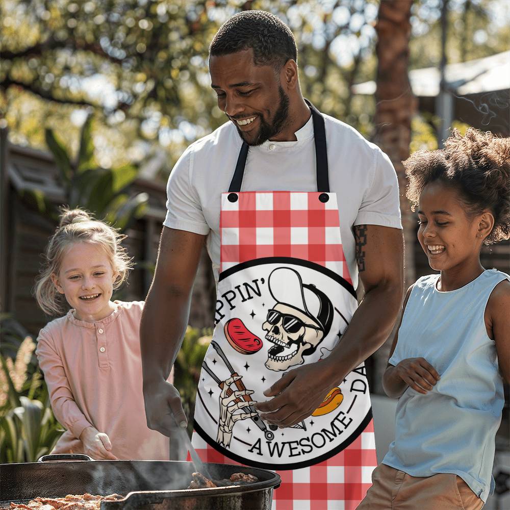 Flipping Awesome Dad Apron