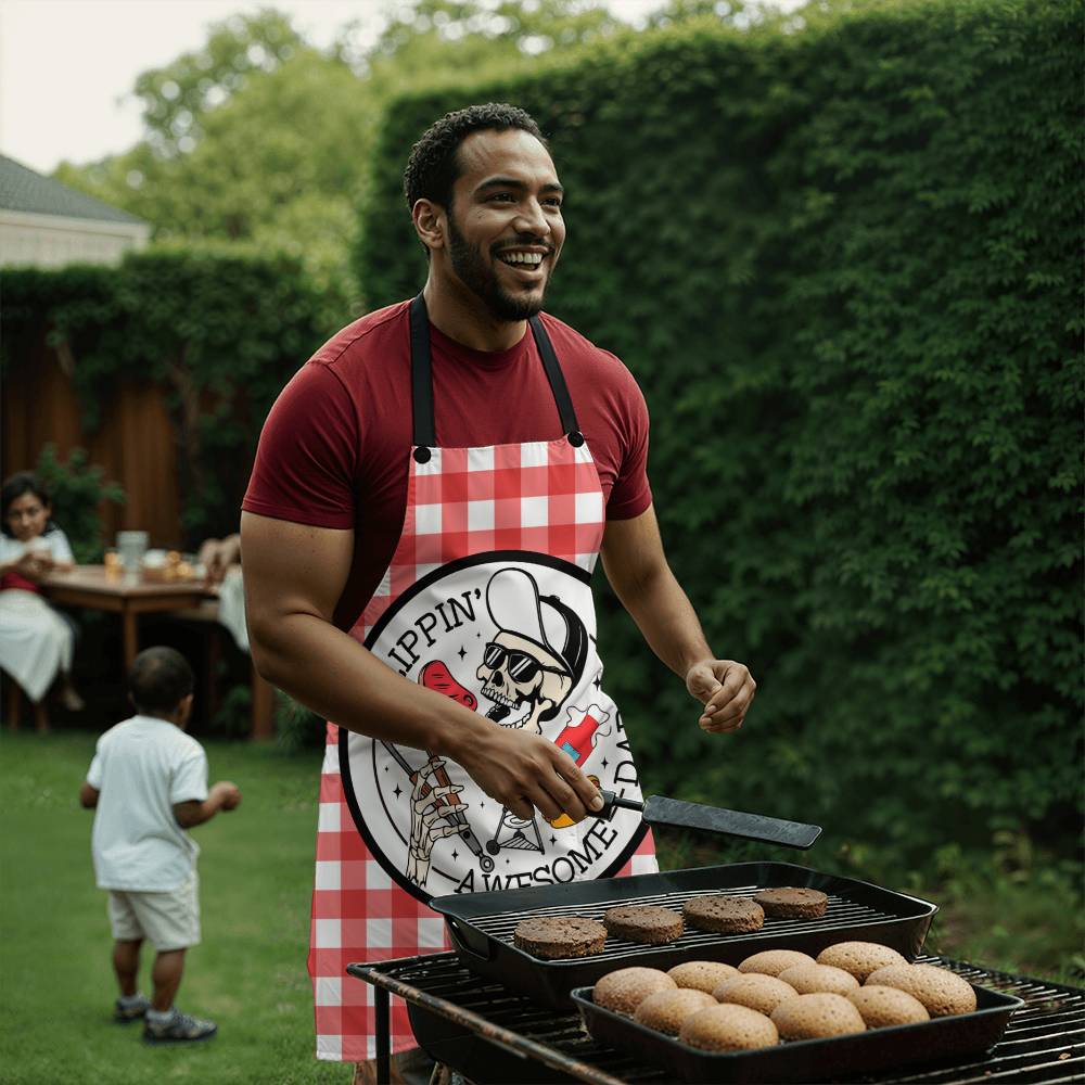 Flipping Awesome Dad Apron