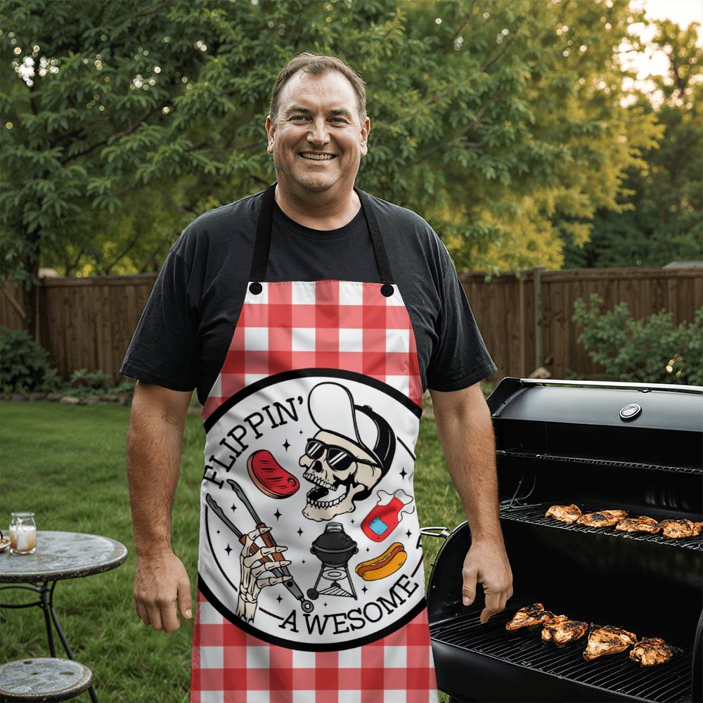 Flipping Awesome Dad Apron