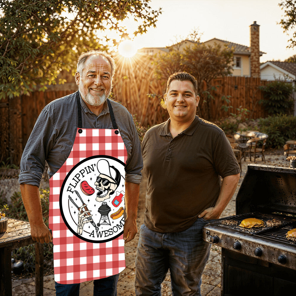 Flipping Awesome Dad Apron