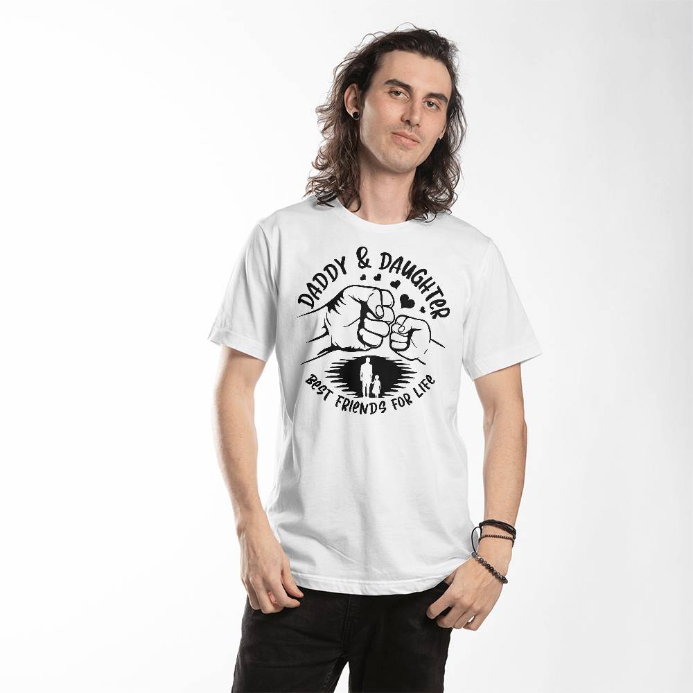 Daddy & Daughter Best Friends For Life Tee Bella + Canvas 300