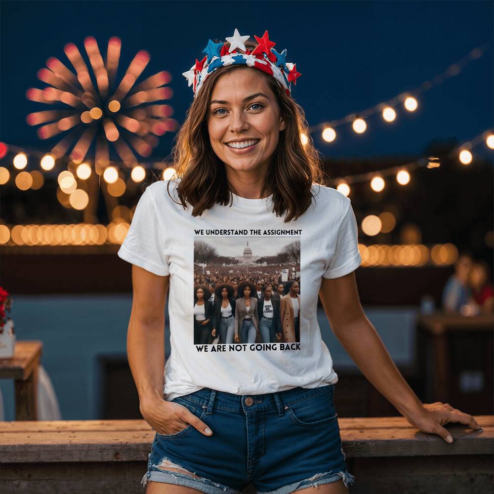 We Understand The Assignment Election Bella + Canvas Jersey Tee