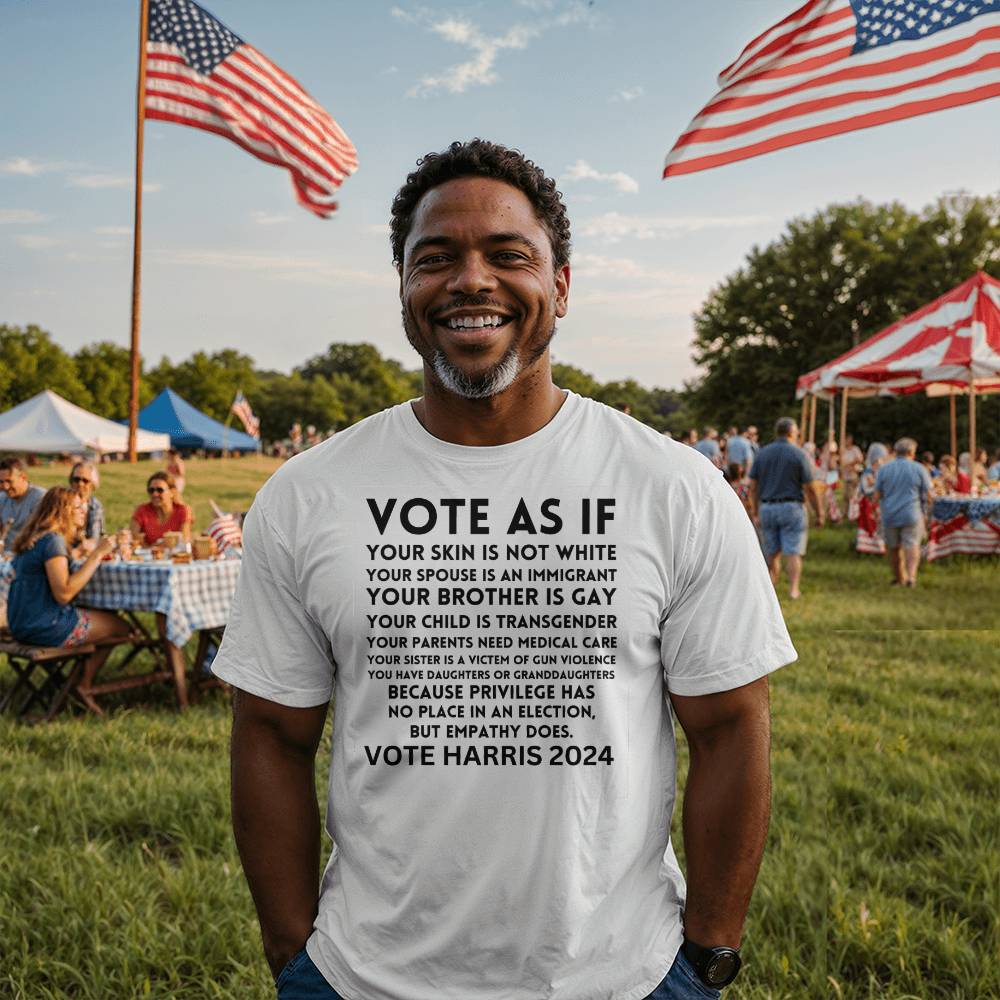VOTE HARRIS Election 2024 Bella + Canvas Jersey Tee