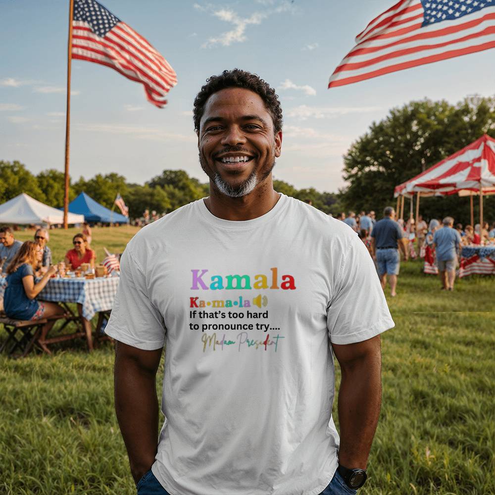 Kamala Madam President Election Bella + Canvas Jersey Tee