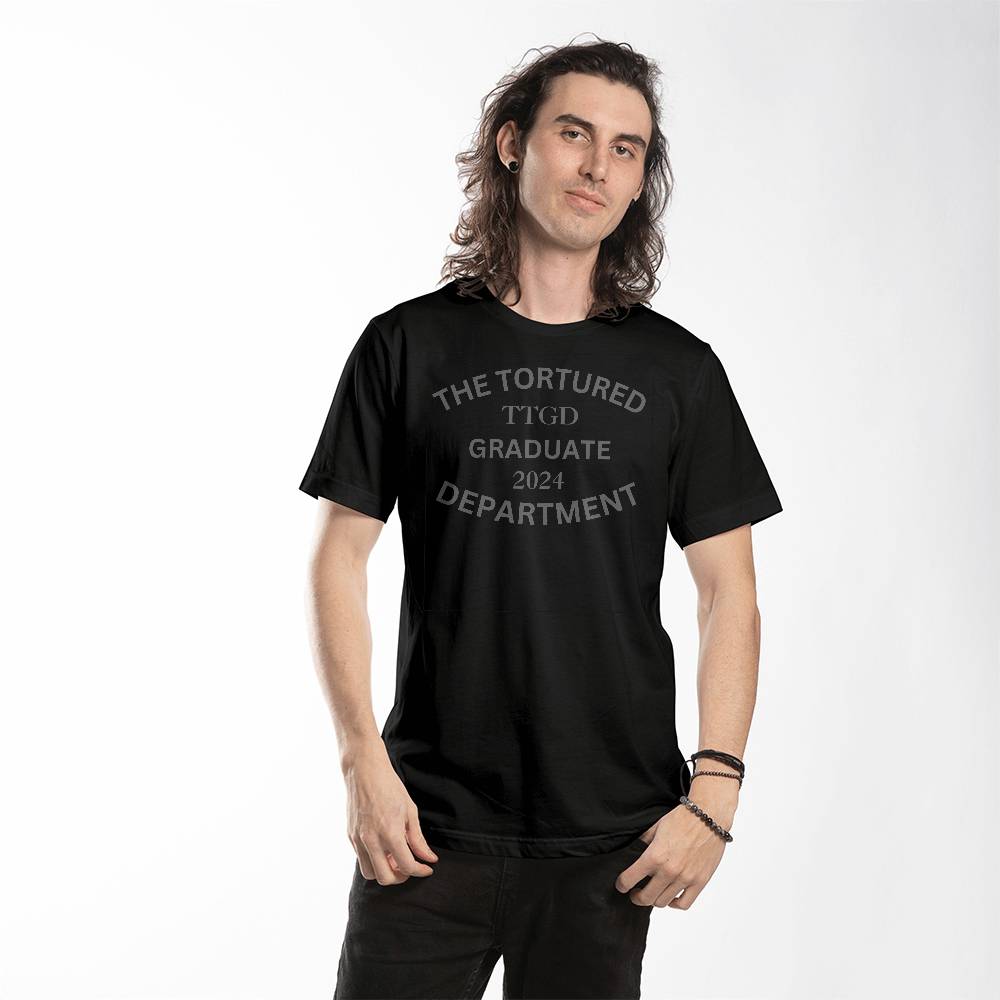 The Tortured Graduate 2024 Department Bella + Canvas 3001 Jersey Tee Bella + Canvas 3001
