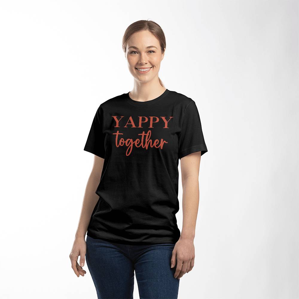 Yappy Together Jersey Tee Bella + Canvas 3001