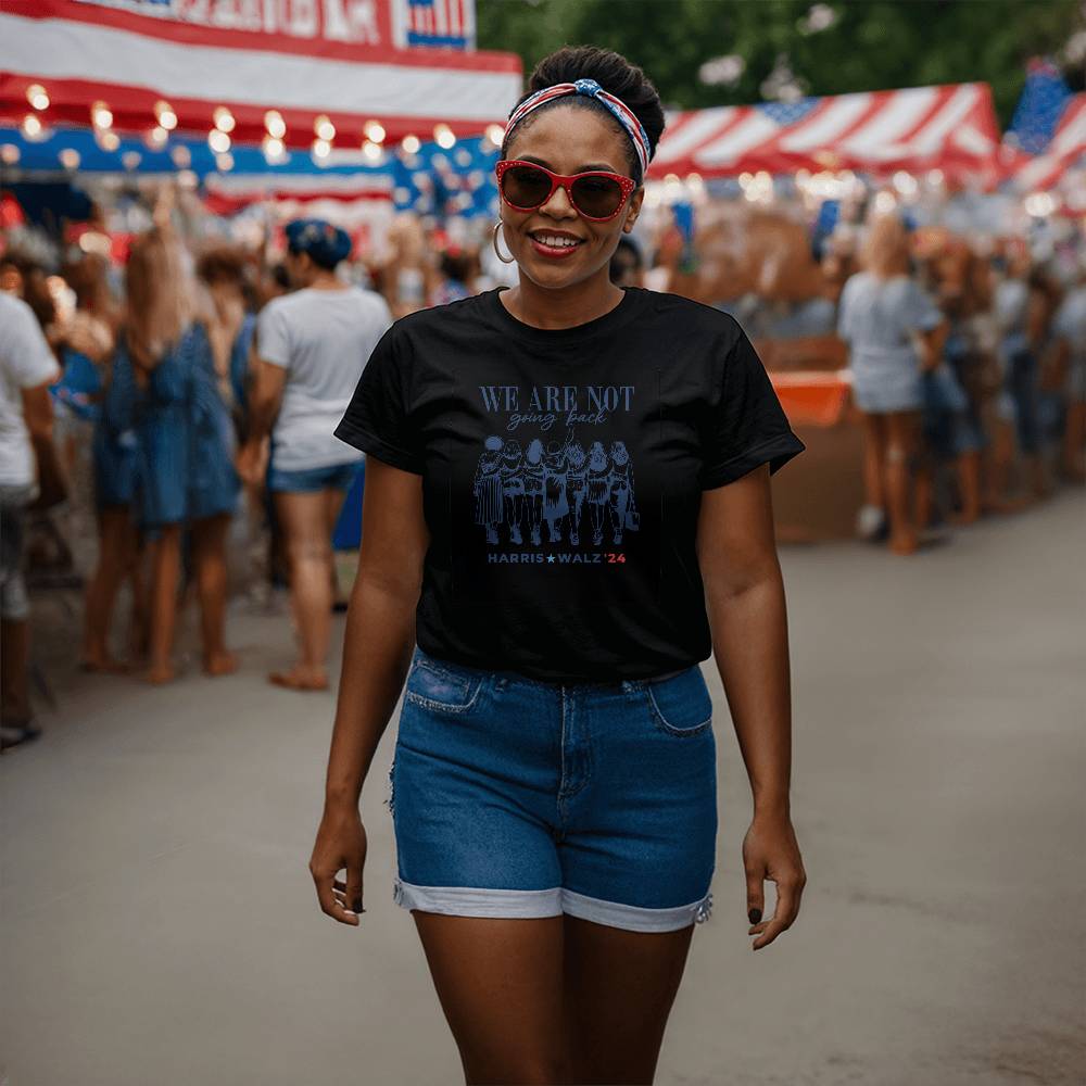 We Are Not Going Back Election Bella + Canvas Jersey Tee