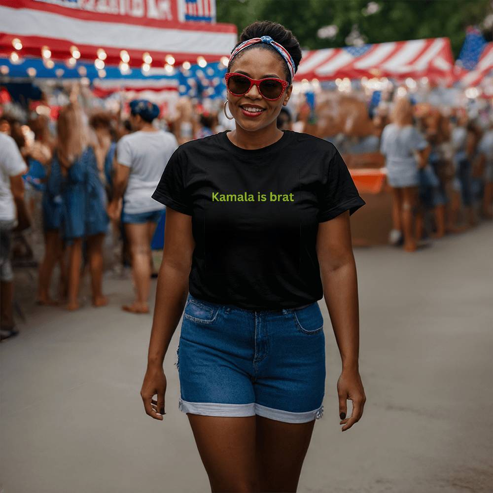 Kamala Is Brat Election Bella + Canvas Jersey Tee